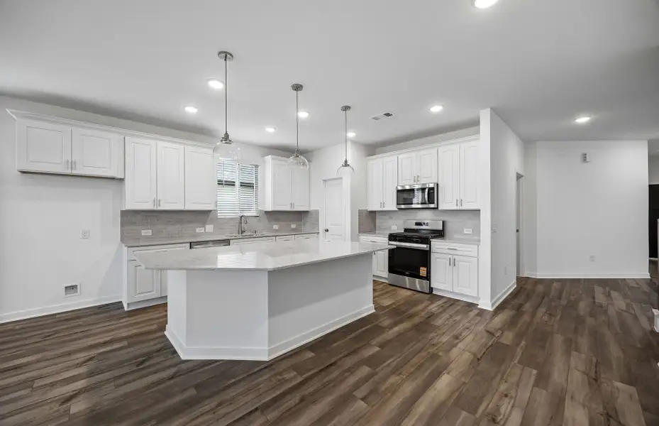 Furnished interior view inside a new home in Mavera, Conroe (Image 5).
