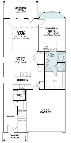 2D floor plan layout of this home in Magnolia Ridge, Magnolia, TX (Image 4). 2D floor plan layout of this home in Magnolia Ridge, Magnolia, TX (Image 4).