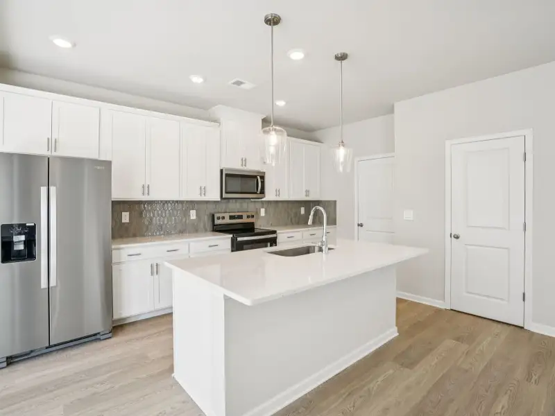 Furnished interior view inside a new home in Hawthorne Station, Atlanta (Image 4).