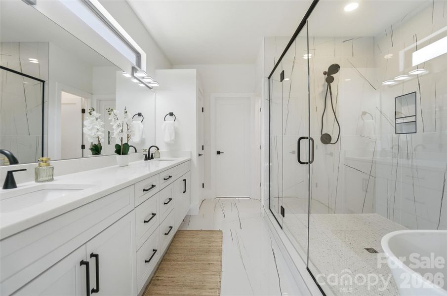 Furnished interior view inside a new home in , Mooresville (Image 39).