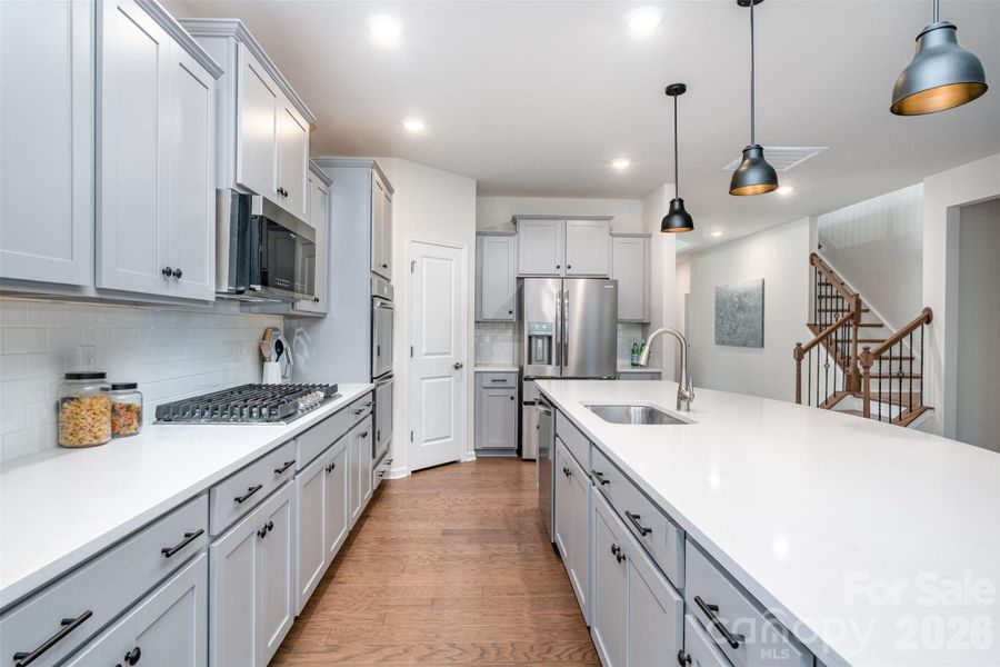 Furnished interior view inside a new home in , Charlotte (Image 15).
