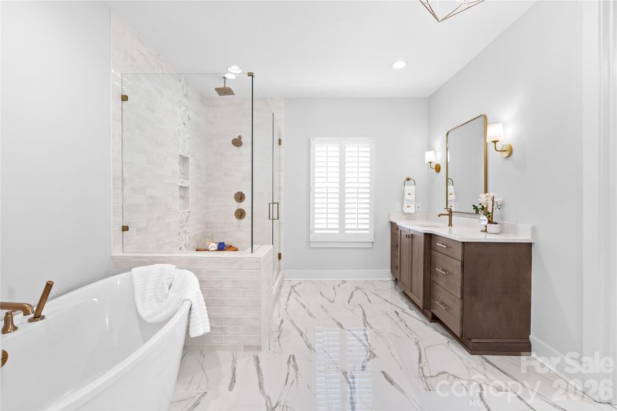 Furnished interior view inside a new home in , Fort Mill (Image 30).