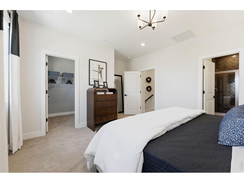 Furnished interior view inside a new home in , Fort Collins (Image 29).