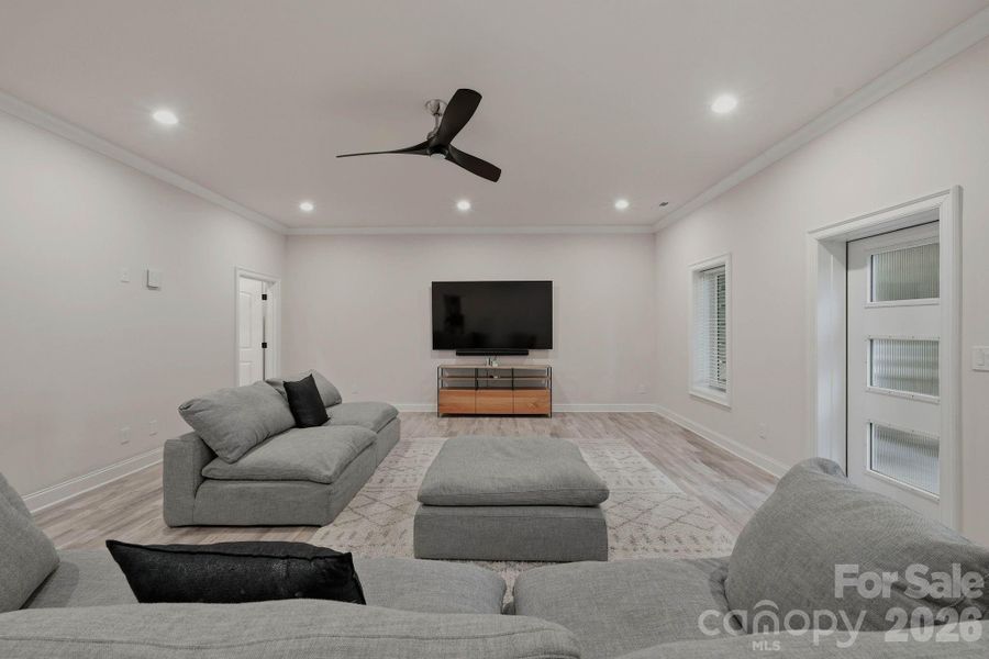 Furnished interior view inside a new home in , Charlotte (Image 34).