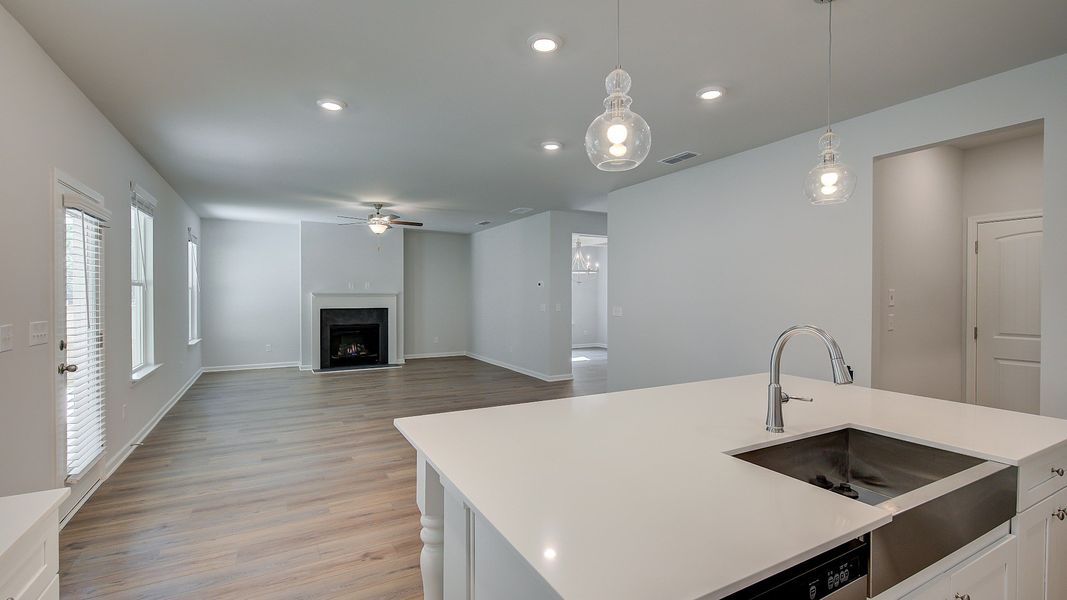 Furnished interior view inside a new home in Hamilton Lakes, Loganville (Image 17).