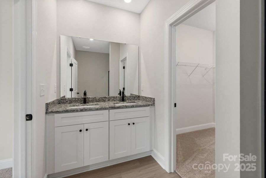 Furnished interior view inside a new home in Ascot Woods, Charlotte (Image 3).