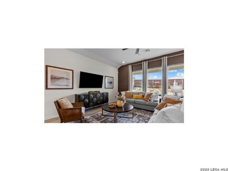 Furnished interior view inside a new home in Morgan Meadows, San Antonio (Image 4).