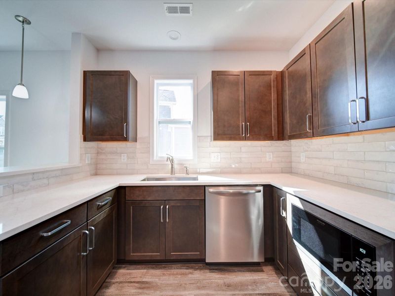 Furnished interior view inside a new home in , Gastonia (Image 10).