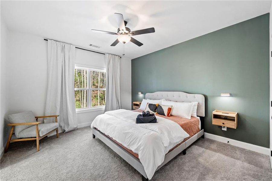 Furnished interior view inside a new home in , Talking Rock (Image 6).