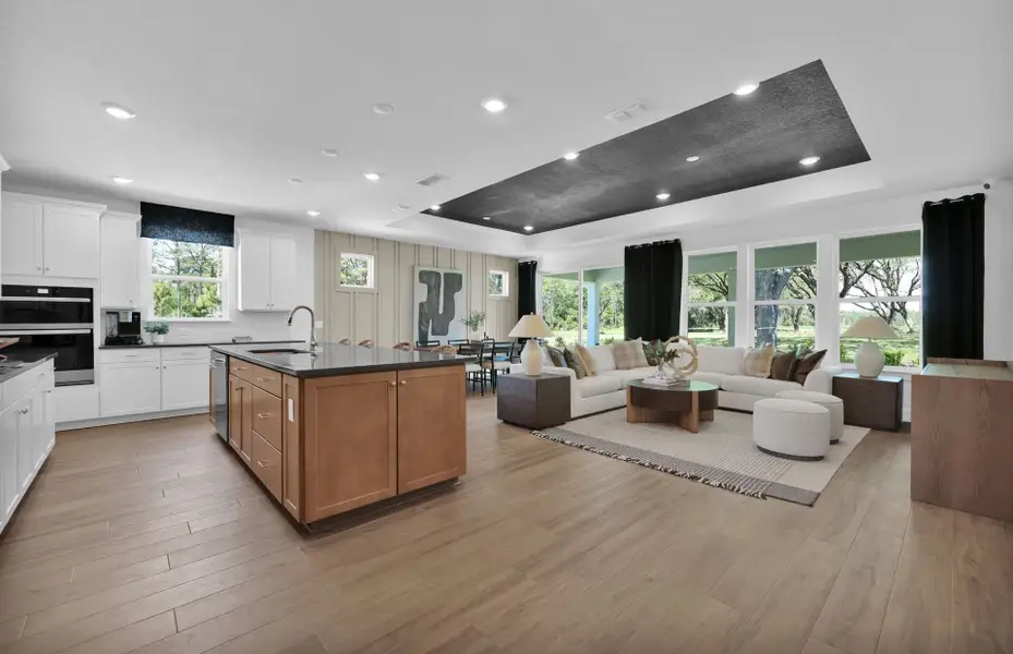 Representative furnished interior of a home built from the Palmary by Pulte Homes in Lakeview Estates, Palm Coast (Image 9).