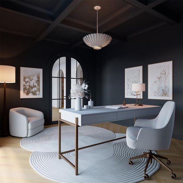 Furnished interior view inside a new home in , Dallas (Image 14). Furnished interior view inside a new home in , Dallas (Image 14).