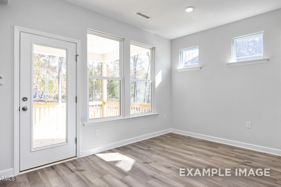 Spacious, unfurnished interior of a new home in Wellers Knoll, Lillington (Image 12).