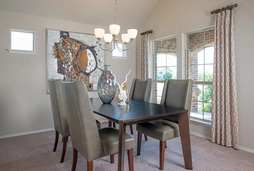 Dining Room | Concept 1849 at Hunters Ridge in Crowley, TX by Landsea Homes