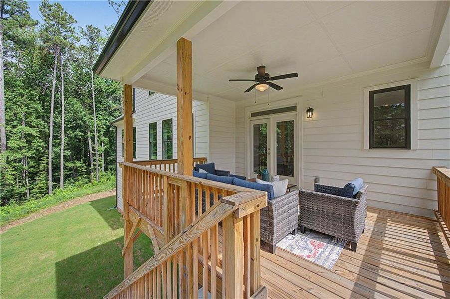 Exterior details and patio area of a home in Ford Landing, Acworth (Image 33). Exterior details and patio area of a home in Ford Landing, Acworth (Image 33).