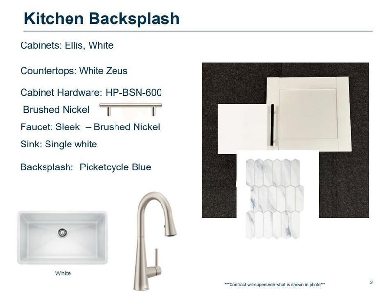 Sample of building materials used in homes in Rose Creek, Cumming (Image 26).