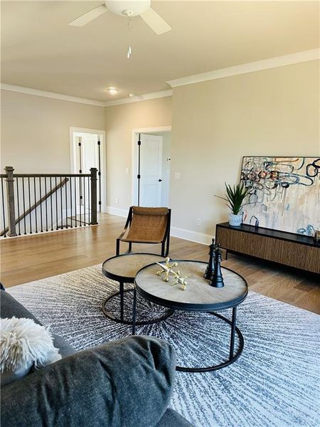 Furnished interior view inside a new home in , Cumming (Image 14).
