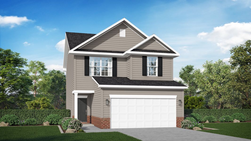 Representative exterior photo of a completed home built from the The Terrell by RTS Homes in Grand Reserve, Hinesville, GA (Image 2). Representative exterior photo of a completed home built from the The Terrell by RTS Homes in Grand Reserve, Hinesville, GA (Image 2).