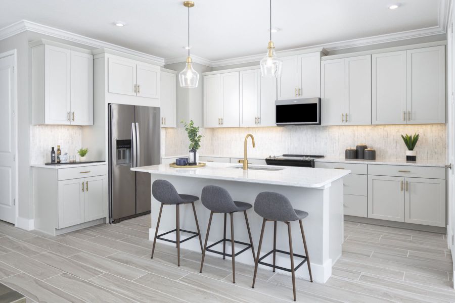 Representative furnished interior of a home built from the Pelican by Mattamy Homes in Wellen Park, Venice (Image 5).