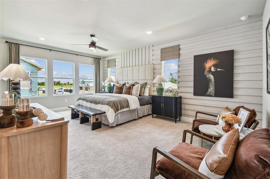 Furnished interior view inside a new home in North River Ranch – Townhomes, Parrish (Image 5).
