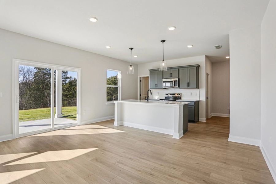 Furnished interior view inside a new home in Ascent at Arbor Ridge, La Vergne (Image 7).