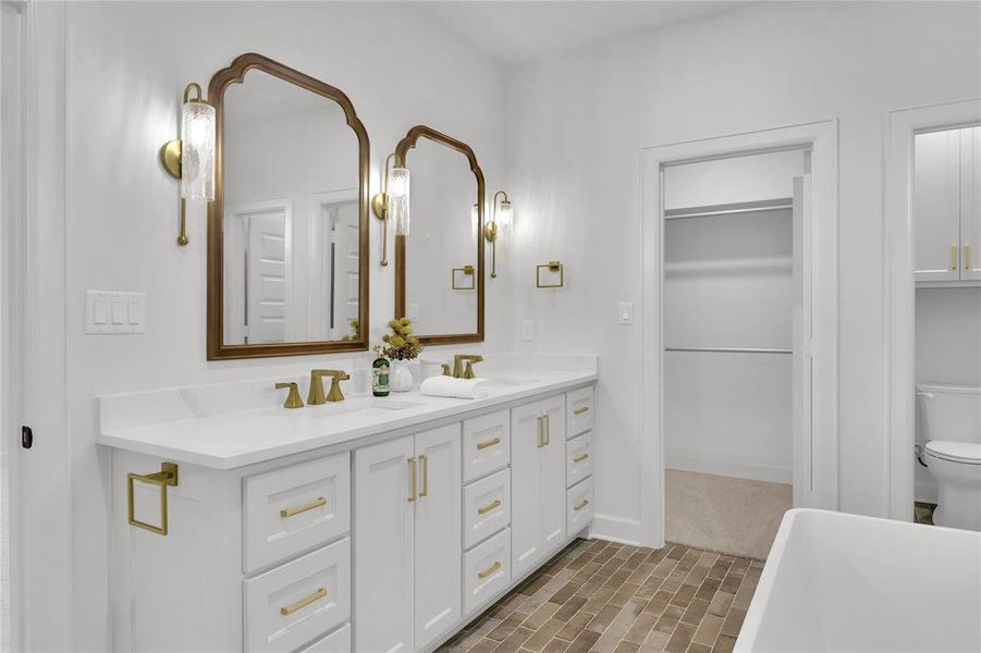 Furnished interior view inside a new home in , Flint (Image 6).