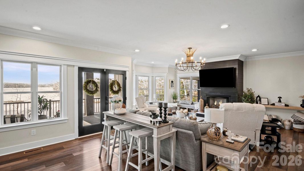 Furnished interior view inside a new home in , Troy (Image 23).