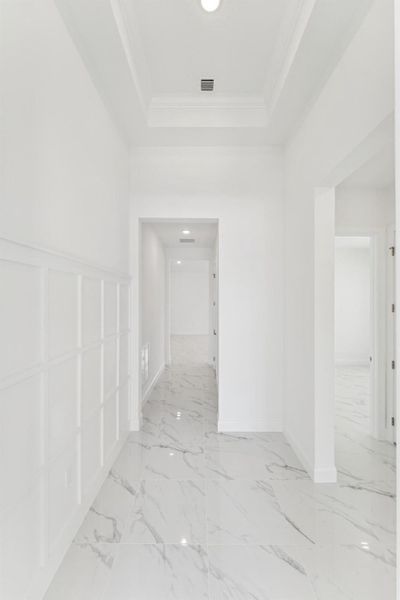 Furnished interior view inside a new home in Salerno Reserve - Single Family, Stuart (Image 40). Furnished interior view inside a new home in Salerno Reserve - Single Family, Stuart (Image 40).