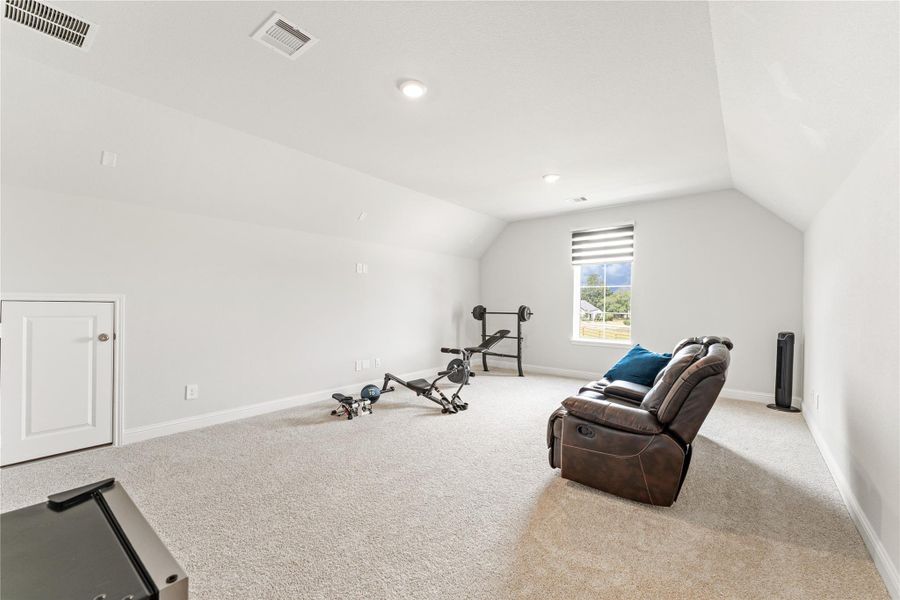 Media/ Game room. Wired for sound