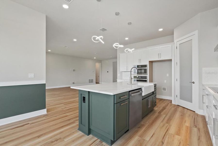 Furnished interior view inside a new home in , Parrish (Image 10).