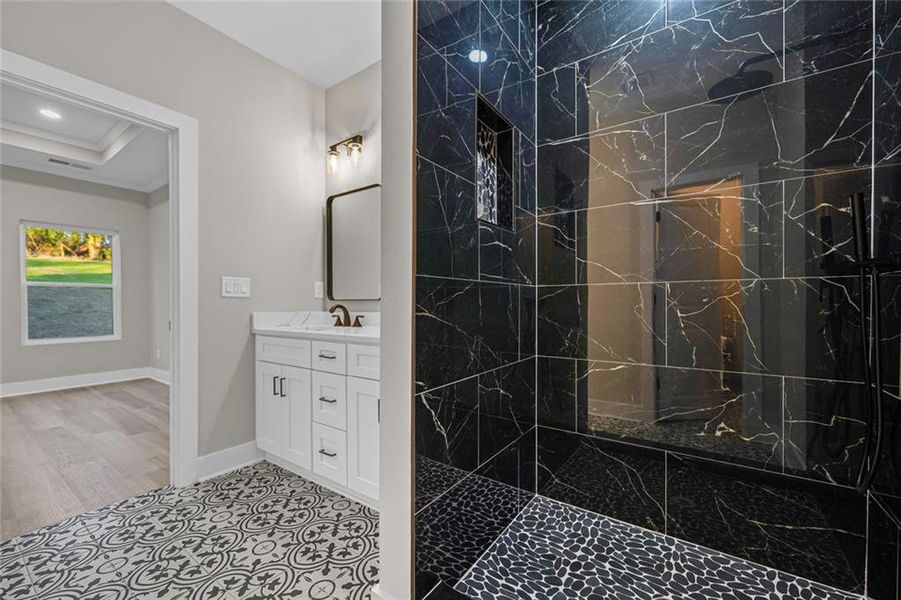 Furnished interior view inside a new home in , Lawrenceville (Image 16).