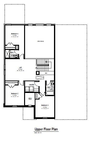 2D floor plan layout for the Chisos Mountain View by View Homes in Weltner Farms 60’s, New Braunfels, TX (Image 4). 2D floor plan layout for the Chisos Mountain View by View Homes in Weltner Farms 60’s, New Braunfels, TX (Image 4).