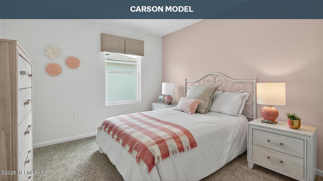 Furnished interior view inside a new home in Trout River, Jacksonville (Image 11).