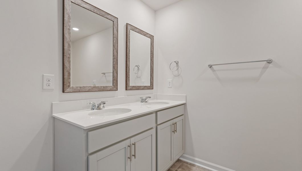 Furnished interior view inside a new home in Covington Village, Greer (Image 12).