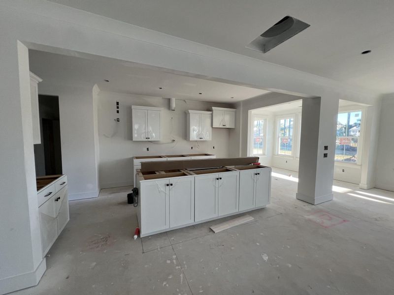 In-progress construction of a new home in Lochton, Summerville, SC (Image 40).