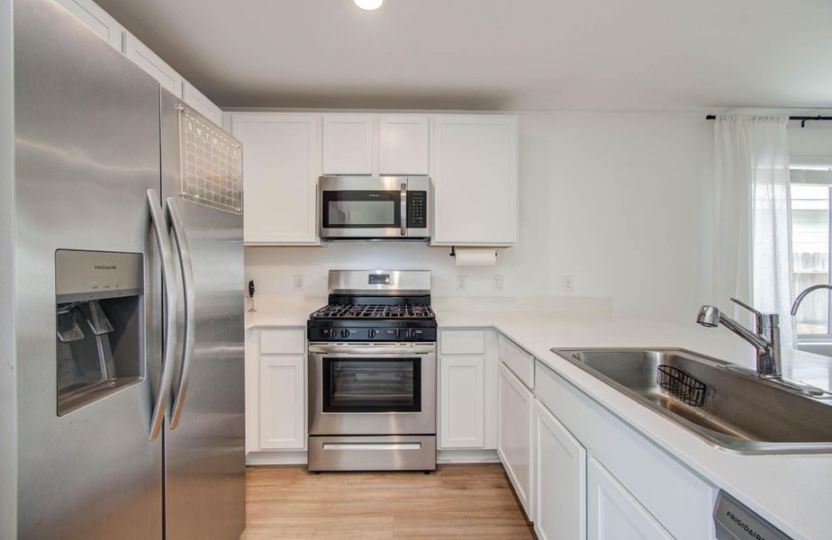 Furnished interior view inside a new home in Tavola: Cottage Collection, New Caney (Image 3).
