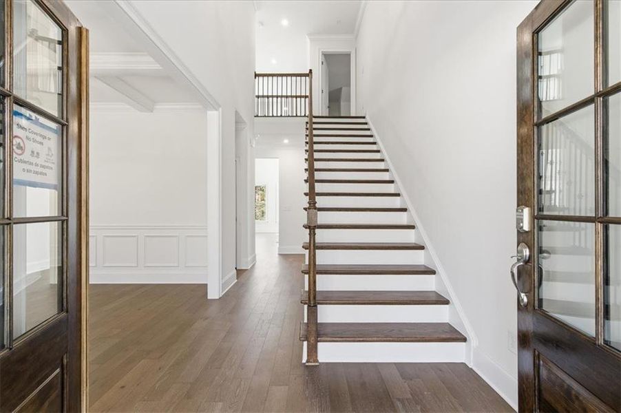 Spacious, unfurnished interior of a new home in Ford Landing, Acworth (Image 51).