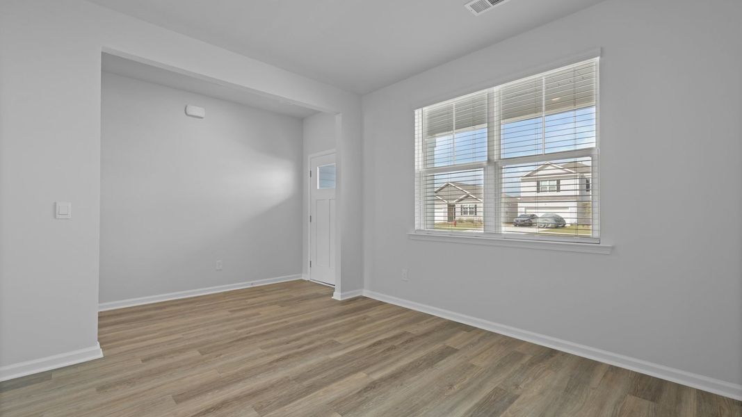 Representative unfurnished interior of a home built from the SALEM by D.R. Horton in Carolina Groves, Moncks Corner (Image 17).