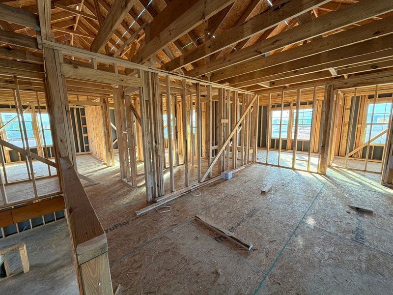 In-progress construction of a new home in Waterford Park, Weatherford, TX (Image 7).