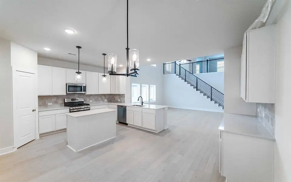 Furnished interior view inside a new home in Sagebrook, Argyle (Image 4). Furnished interior view inside a new home in Sagebrook, Argyle (Image 4).