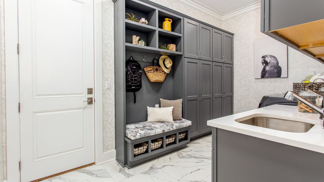 Drop Zone & Laundry Room