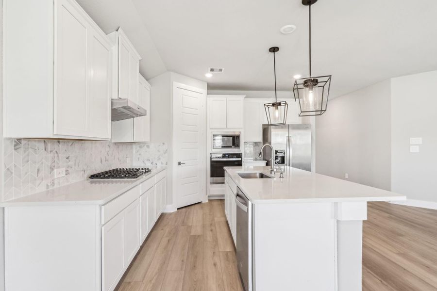 Photo is not of the actual home but is an inspirational photo of builder’s model home and may depict options, furnishings, and/or decorator features that are not included.