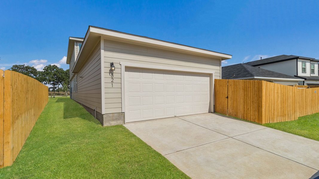Representative exterior photo of a completed home built from the The Blanco by D.R. Horton in Valverde, Bastrop, TX (Image 14). Representative exterior photo of a completed home built from the The Blanco by D.R. Horton in Valverde, Bastrop, TX (Image 14).