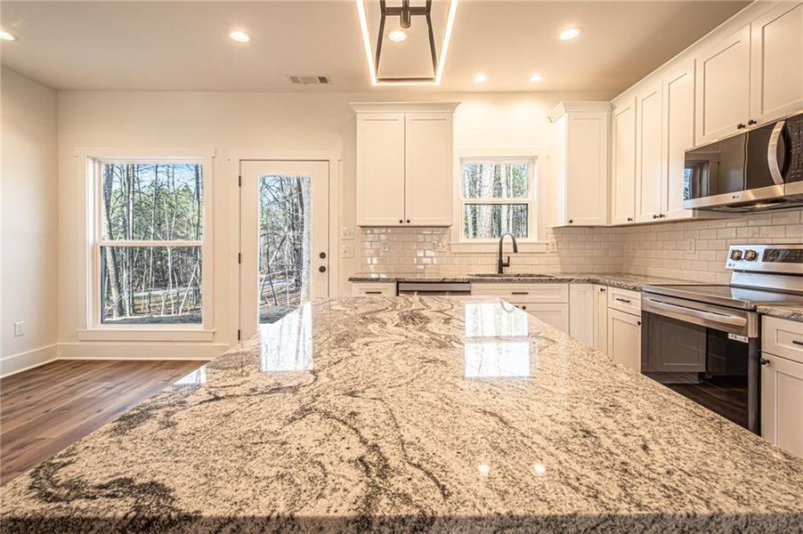 Furnished interior view inside a new home in , Dawsonville (Image 12). Furnished interior view inside a new home in , Dawsonville (Image 12).