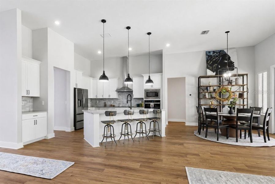 Furnished interior view inside a new home in Bella Terra, Hudson (Image 17).