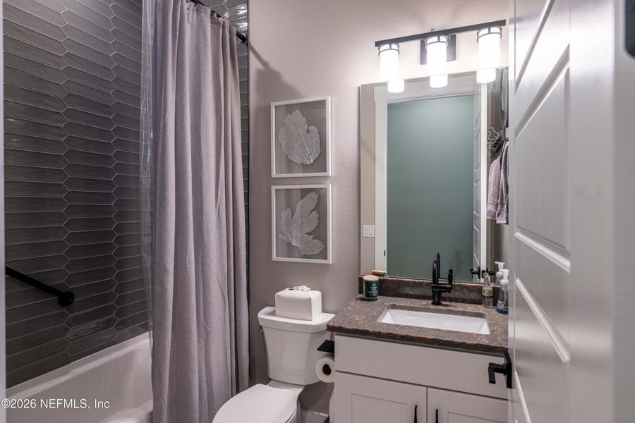 Furnished interior view inside a new home in , St. Johns (Image 57).