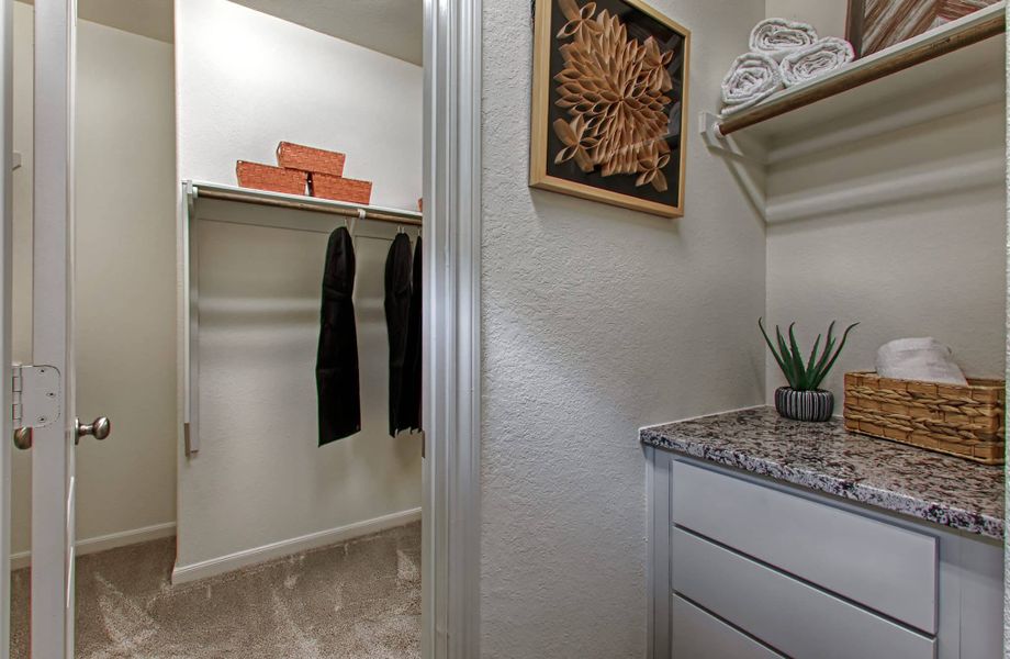 Furnished interior view inside a new home in Beacon Point, Texas City (Image 6). Furnished interior view inside a new home in Beacon Point, Texas City (Image 6).