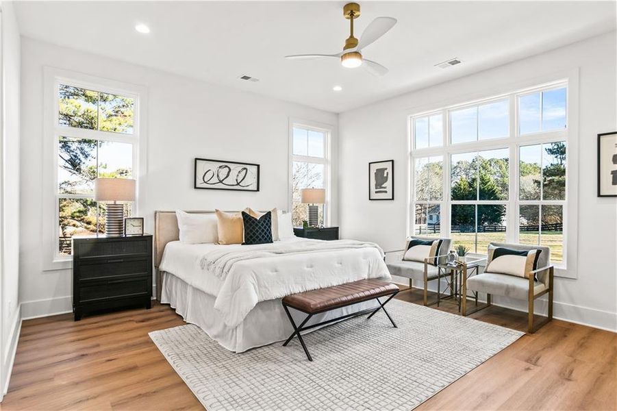 Furnished interior view inside a new home in , Canton (Image 16).