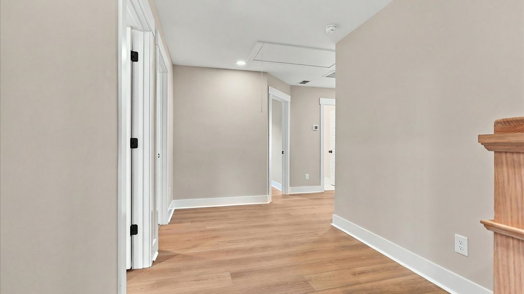 Furnished interior view inside a new home in Oak Bend, Charleston (Image 10).