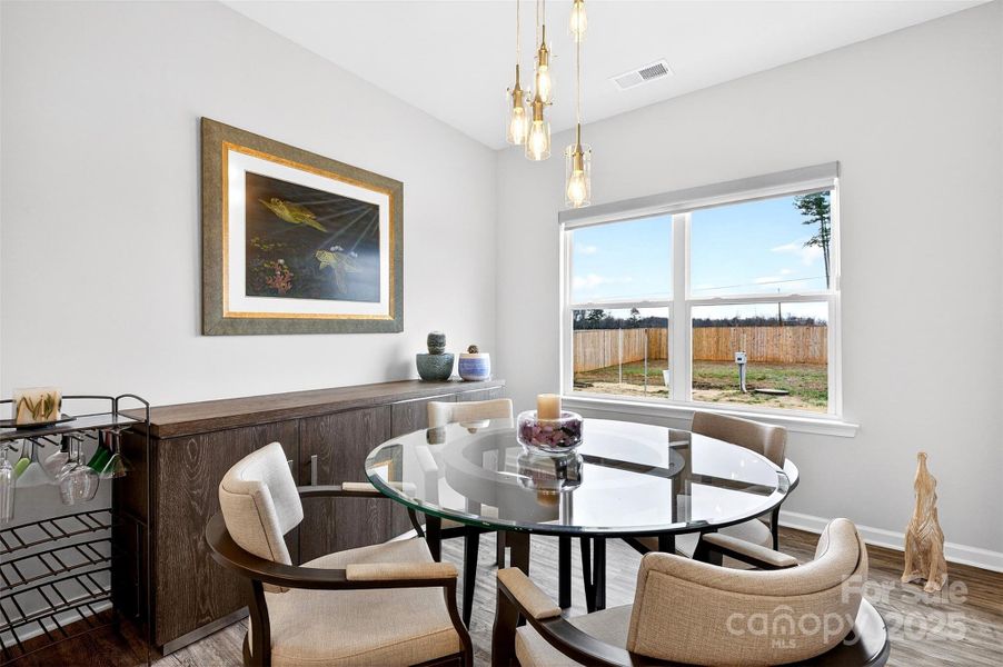 Furnished interior view inside a new home in Saddlebrook, Sherrills Ford (Image 12).