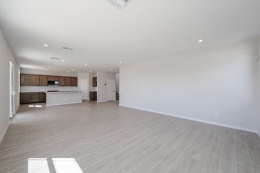 A large empty room.